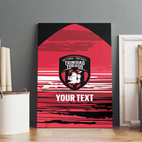 Custom Trinidad and Tobago Football Canvas Wall Art 2025 Grunge Version - Wonder Print Shop