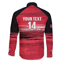 Custom Trinidad and Tobago Football Family Matching Tank Maxi Dress and Hawaiian Shirt 2025 Grunge Version - Wonder Print Shop