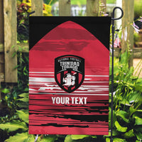 Custom Trinidad and Tobago Football Garden Flag 2025 Grunge Version - Wonder Print Shop