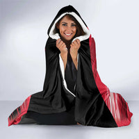 Custom Trinidad and Tobago Football Hooded Blanket 2025 Grunge Version - Wonder Print Shop