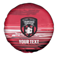 Custom Trinidad and Tobago Football Spare Tire Cover 2025 Grunge Version - Wonder Print Shop