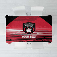 Custom Trinidad and Tobago Football Tablecloth 2025 Grunge Version - Wonder Print Shop