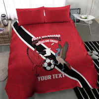 Custom Trinidad and Tobago Football Bedding Set Come On Soca Warriors - Wonder Print Shop