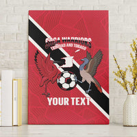 Custom Trinidad and Tobago Football Canvas Wall Art Come On Soca Warriors - Wonder Print Shop