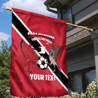 Custom Trinidad and Tobago Football Garden Flag Come On Soca Warriors - Wonder Print Shop