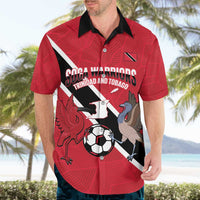 Custom Trinidad and Tobago Football Hawaiian Shirt Come On Soca Warriors - Wonder Print Shop
