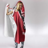 Custom Trinidad and Tobago Football Hooded Blanket Come On Soca Warriors - Wonder Print Shop