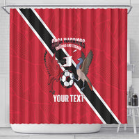 Custom Trinidad and Tobago Football Shower Curtain Come On Soca Warriors - Wonder Print Shop