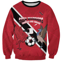 Custom Trinidad and Tobago Football Sweatshirt Come On Soca Warriors - Wonder Print Shop