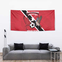 Custom Trinidad and Tobago Football Tapestry Come On Soca Warriors - Wonder Print Shop