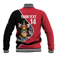 Custom Trinidad and Tobago Football Baseball Jacket 2025 Go Champions - Wonder Print Shop