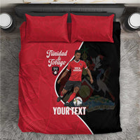 Custom Trinidad and Tobago Football Bedding Set 2025 Go Champions - Wonder Print Shop