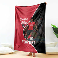 Custom Trinidad and Tobago Football Blanket 2025 Go Champions - Wonder Print Shop