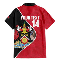 Custom Trinidad and Tobago Football Family Matching Mermaid Dress and Hawaiian Shirt 2025 Go Champions - Wonder Print Shop