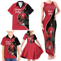 Custom Trinidad and Tobago Football Family Matching Tank Maxi Dress and Hawaiian Shirt 2025 Go Champions - Wonder Print Shop