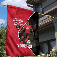 Custom Trinidad and Tobago Football Garden Flag 2025 Go Champions - Wonder Print Shop