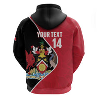 Custom Trinidad and Tobago Football Hoodie 2025 Go Champions - Wonder Print Shop