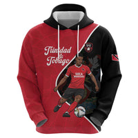 Custom Trinidad and Tobago Football Hoodie 2025 Go Champions - Wonder Print Shop