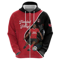 Custom Trinidad and Tobago Football Hoodie 2025 Go Champions - Wonder Print Shop