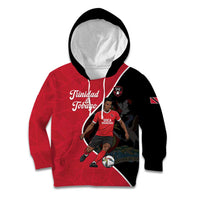 Custom Trinidad and Tobago Football Kid Hoodie 2025 Go Champions - Wonder Print Shop