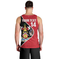 Custom Trinidad and Tobago Football Men Tank Top 2025 Go Champions - Wonder Print Shop
