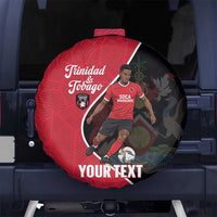 Custom Trinidad and Tobago Football Spare Tire Cover 2025 Go Champions - Wonder Print Shop