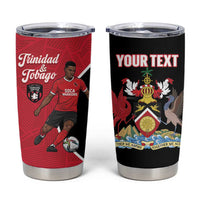Custom Trinidad and Tobago Football Tumbler Cup 2025 Go Champions - Wonder Print Shop