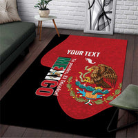 Custom Mexico Football Area Rug Tu Puedes El Tricolor Red - Wonder Print Shop