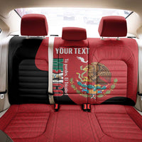 Custom Mexico Football Back Car Seat Cover Tu Puedes El Tricolor Red - Wonder Print Shop
