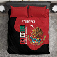 Custom Mexico Football Bedding Set Tu Puedes El Tricolor Red - Wonder Print Shop
