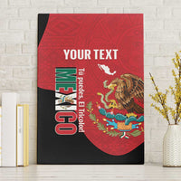 Custom Mexico Football Canvas Wall Art Tu Puedes El Tricolor Red - Wonder Print Shop