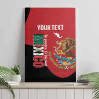 Custom Mexico Football Canvas Wall Art Tu Puedes El Tricolor Red - Wonder Print Shop