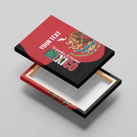 Custom Mexico Football Canvas Wall Art Tu Puedes El Tricolor Red - Wonder Print Shop