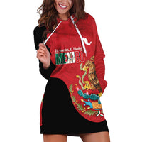 Custom Mexico Football Hoodie Dress Tu Puedes El Tricolor Red - Wonder Print Shop
