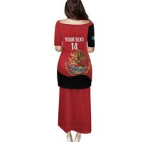 Custom Mexico Football Puletasi Tu Puedes El Tricolor Red - Wonder Print Shop