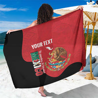 Custom Mexico Football Sarong Tu Puedes El Tricolor Red - Wonder Print Shop