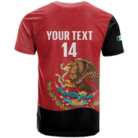 Custom Mexico Football T Shirt Tu Puedes El Tricolor Red - Wonder Print Shop