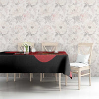 Custom Mexico Football Tablecloth Tu Puedes El Tricolor Red - Wonder Print Shop