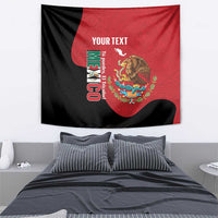 Custom Mexico Football Tapestry Tu Puedes El Tricolor Red - Wonder Print Shop