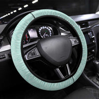 Mexico Football Steering Wheel Cover Tu Puedes El Tricolor Cyan - Wonder Print Shop