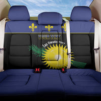 Custom Guadeloupe Football Back Car Seat Cover Allez Gwada Boys - Wonder Print Shop