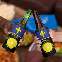 Custom Guadeloupe Football 4 in 1 Can Cooler Tumbler Allez Gwada Boys - Wonder Print Shop