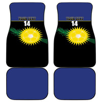 Custom Guadeloupe Football Car Mats Allez Gwada Boys - Wonder Print Shop