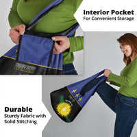 Custom Guadeloupe Football Grocery Bag Allez Gwada Boys - Wonder Print Shop