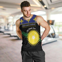 Custom Guadeloupe Football Men Tank Top Allez Gwada Boys - Wonder Print Shop