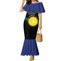 Custom Guadeloupe Football Mermaid Dress Allez Gwada Boys - Wonder Print Shop