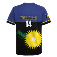 Custom Guadeloupe Football Rugby Jersey Allez Gwada Boys - Wonder Print Shop