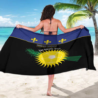 Custom Guadeloupe Football Sarong Allez Gwada Boys - Wonder Print Shop