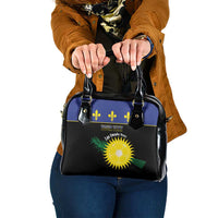 Custom Guadeloupe Football Shoulder Handbag Allez Gwada Boys - Wonder Print Shop