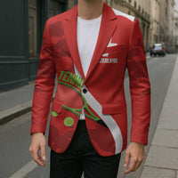 Personalised Switzerland Tennis Blazer Swiss Born To Play - Wonder Print Shop